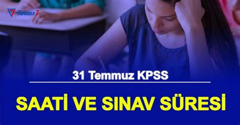 kpss eğitim bilimleri sınav saati